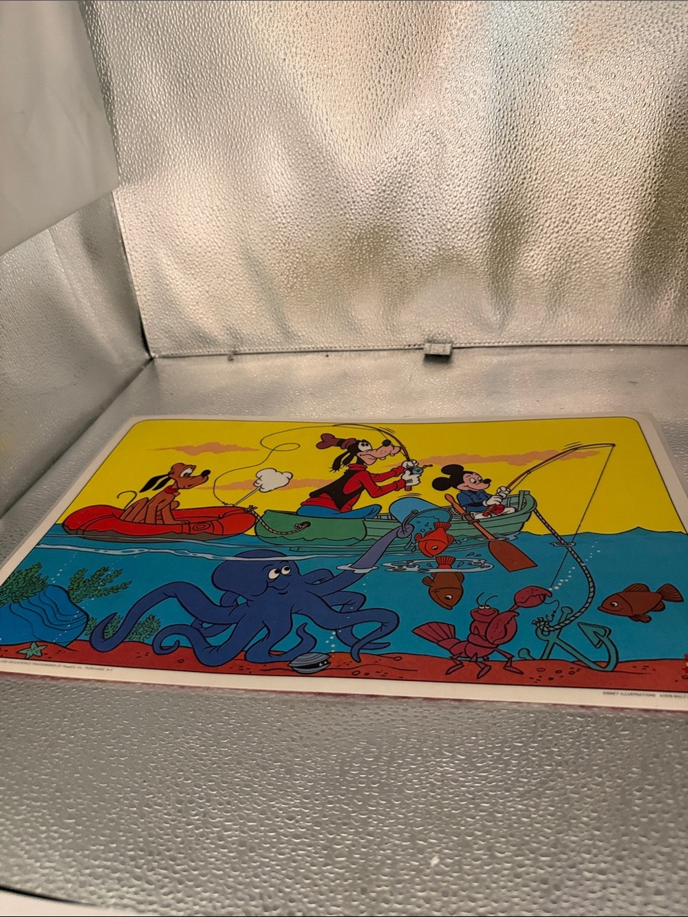 Vintage 1978 set of 3 Disney and Pepsi Collaborations placemats